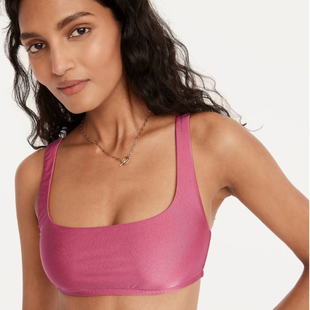 LIMITED EDITION: J.Crew Squareneck Bikini Top